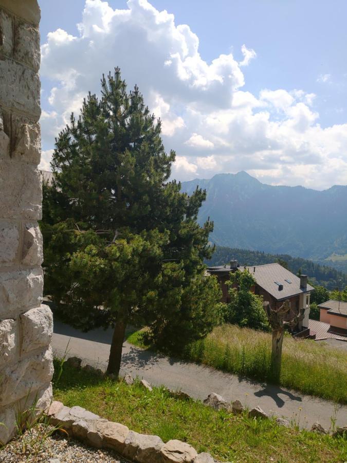 Studio Au Calme, Vue Imprenable Sur La Vallee Leysin Bagian luar foto